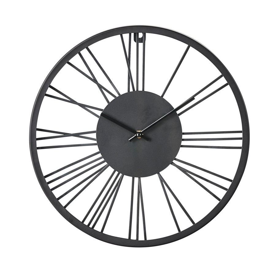 CASA Campanas | Wheel Reloj De Pared Negro