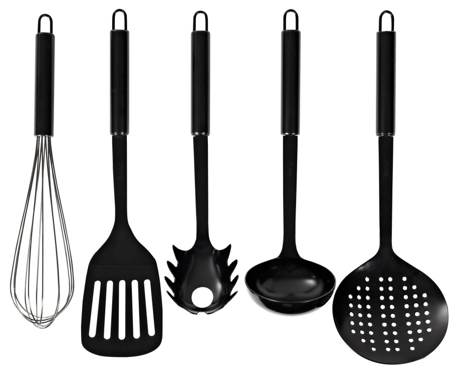 CASA Instrumentos De Cocina | Fumo Cuchara Para Espaguetis Negro