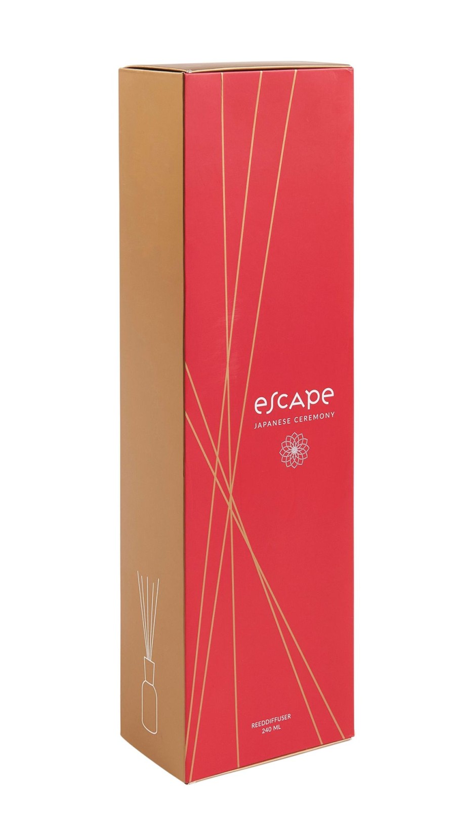 CASA Articulos Aromaticos | Escape Japanese Ceremony Aceite Perfumado Rojo