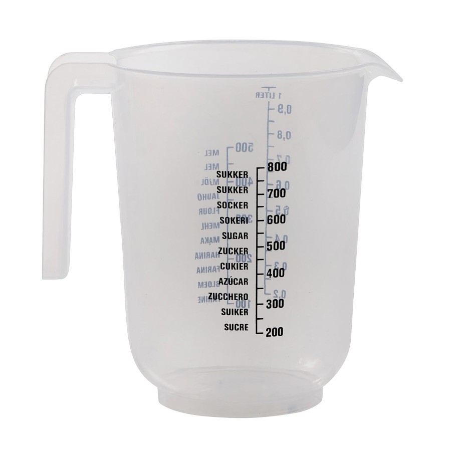 CASA Instrumentos De Cocina | Basic Vaso Graduado Transparente