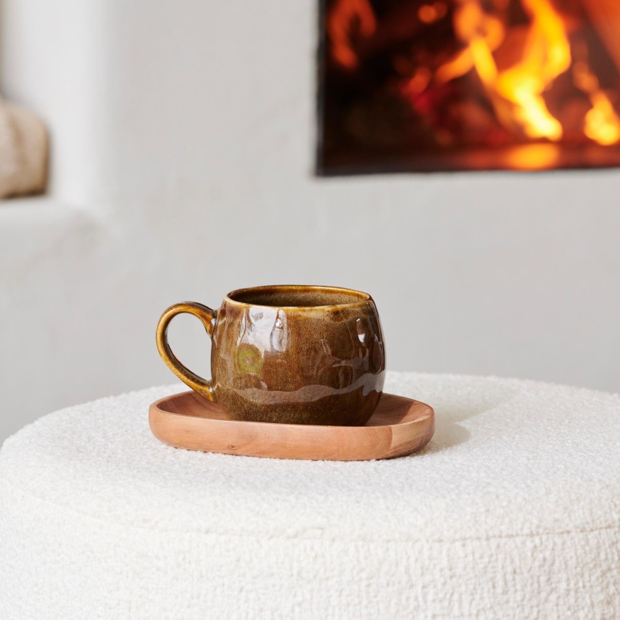 CASA Tacitas | Cozy Taza Marron