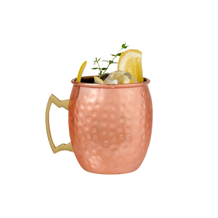 CASA Accesorios Cocteles | Moscow Mule Vaso Dorado, Cobrizo