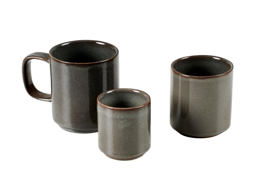 CASA Tacitas | Mineral Graphite Taza De Espresso Gris