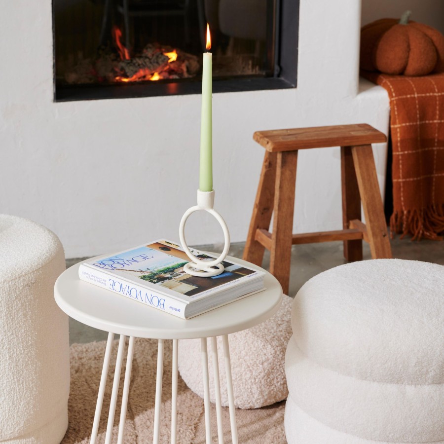 CASA Candelabros | Rings Candelabro Blanco