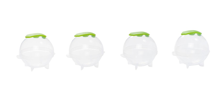 CASA Accesorios Cocteles | Ice Balls Bolas De Hielo Juego De 4 Transparente