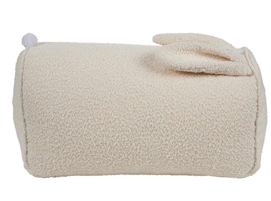 CASA Pufs | Teddy Bunny Puf Blanco Apagado