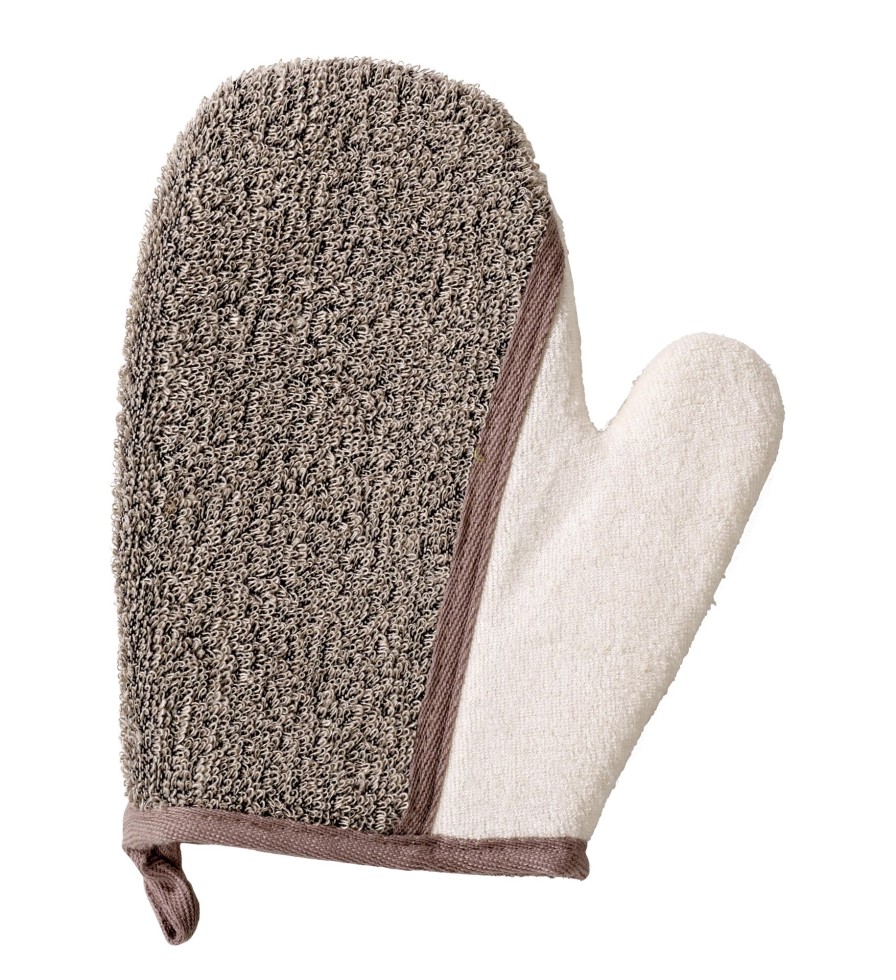 CASA Accesorios De Banera | Natural Life Guantes Scrub Natural