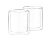 CASA Vasos Para Te | Relax Vaso De Doble Pared Juego De 2 Transparente