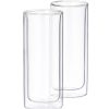 CASA Vasos Para Te | Relax Vasos De Doble Pared Juego De 2 Transparente