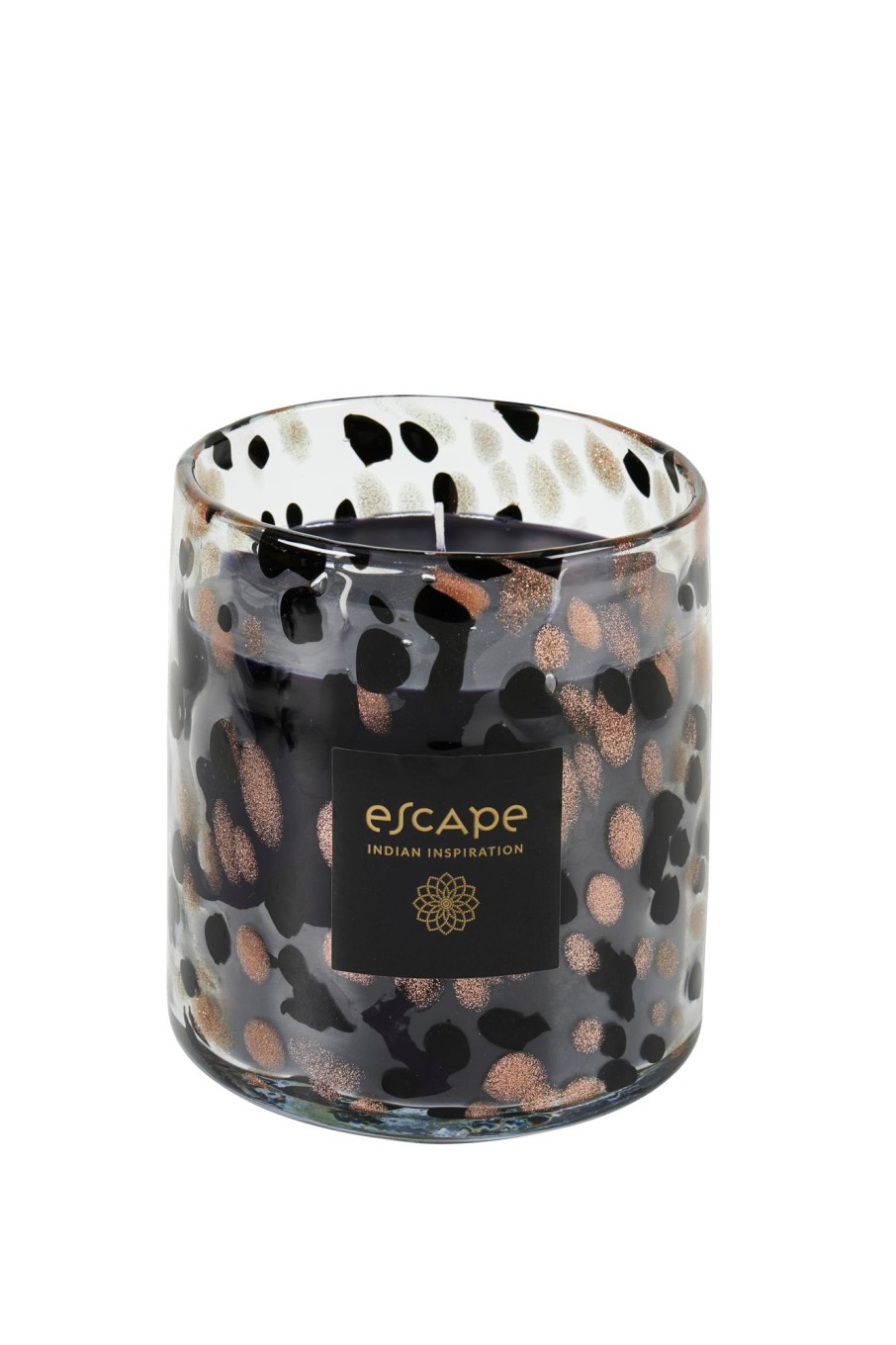 CASA Velas | Escape Indian Inspiration Vela Perfumada Xl Negro, Cobrizo, Multicolor