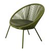 CASA Sillas Lounge | Papayo Silla Lounge Con Cojin Verde