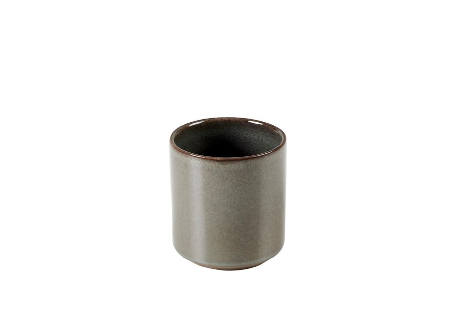 CASA Tacitas | Mineral Graphite Taza Sin Asa Gris