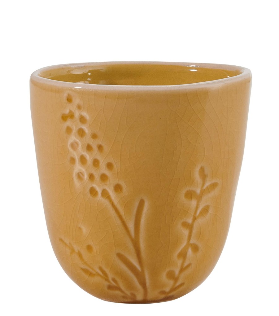 CASA Tacitas | Botanic Ocher Taza Caramelo