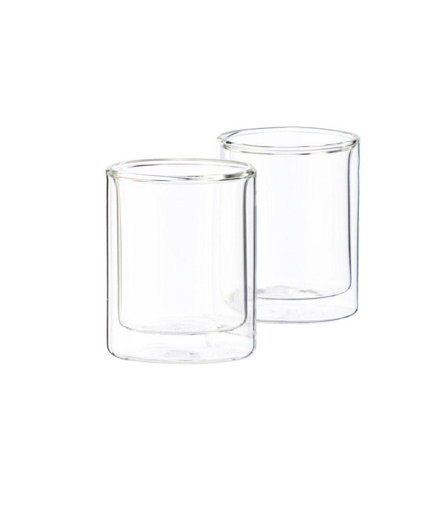 CASA Vasos Para Te | Relax Vaso De Doble Pared Juego De 2 Transparente