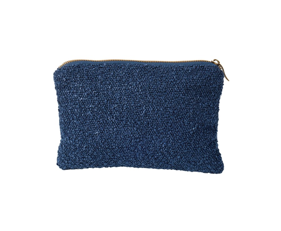 CASA Neceseres | Siera Bolsa De Maquillaje Azul Oscuro