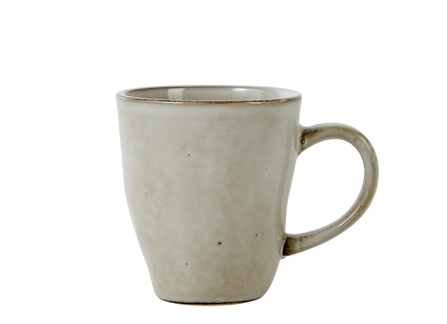 CASA Tacitas | Earth Marl Taza Con Asa Crema