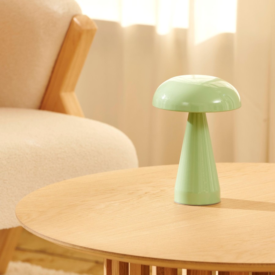 CASA Lamparas De Mesa | Shroomlight Lampara De Mesa Menta