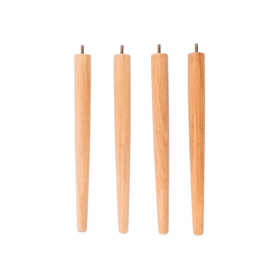 CASA Sillas De Jardin | Frida / Fray Set De 4 Patas Teak Natural