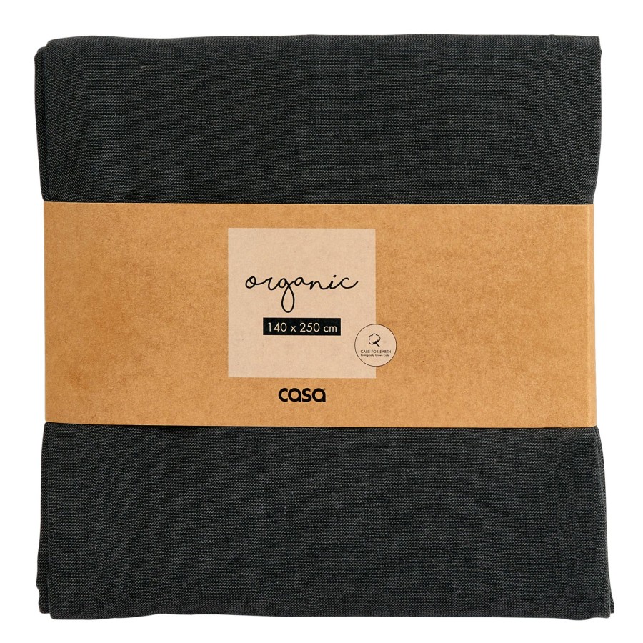 CASA Manteles | Organic Mantel Negro