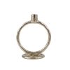 CASA Candelabros | Rings Candelabro Plateado