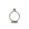 CASA Candelabros | Rings Candelabro Plateado