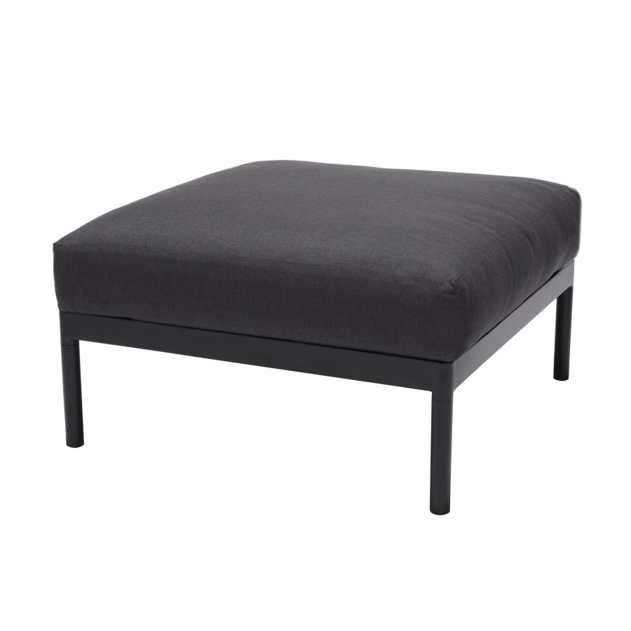 CASA Conjuntos Lounge | Hanna Lounge Reposapies Negro, Natural