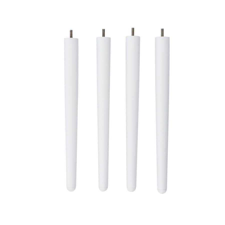 CASA Sillas De Jardin | Frida / Fray Set De 4 Patas Blanc Blanco